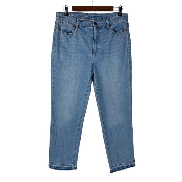 Talbots Flawless Straight Crop Jeans size 10 - Picture 2 of 10